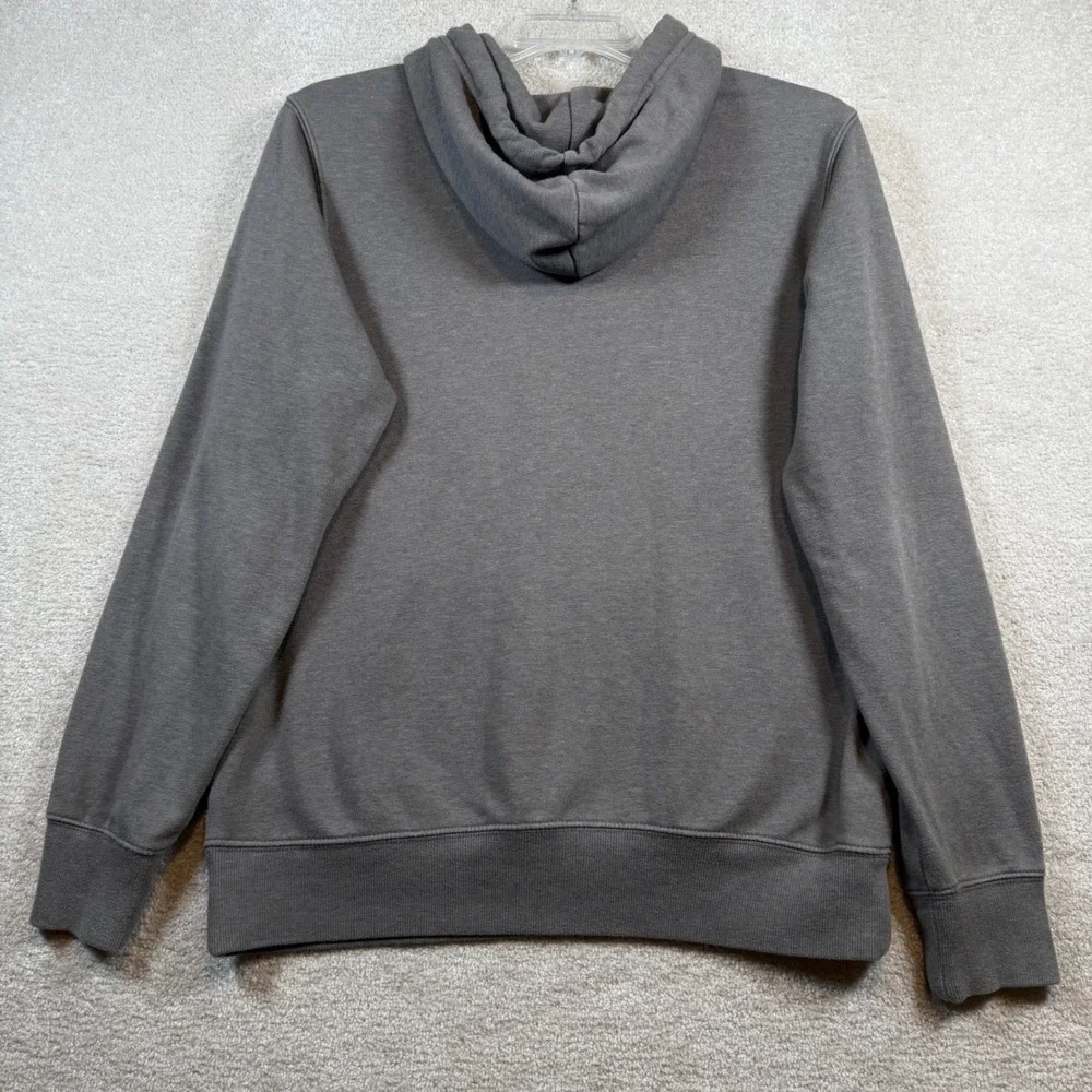 The North Face Hoodie Mens Medium Grey Never Stop Exploring Pullover Sweatshirt